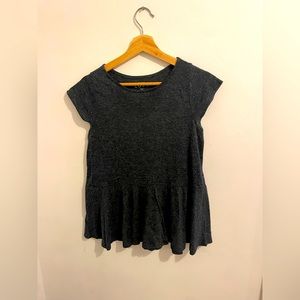 Loft super soft knit peplum top